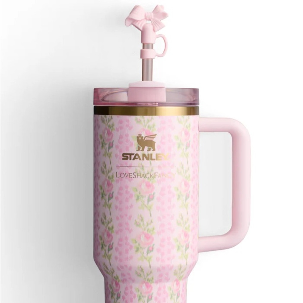 The Stanley x LoveShackFancy Quencher | 40 Oz | BLOOMING HEIRLOOM